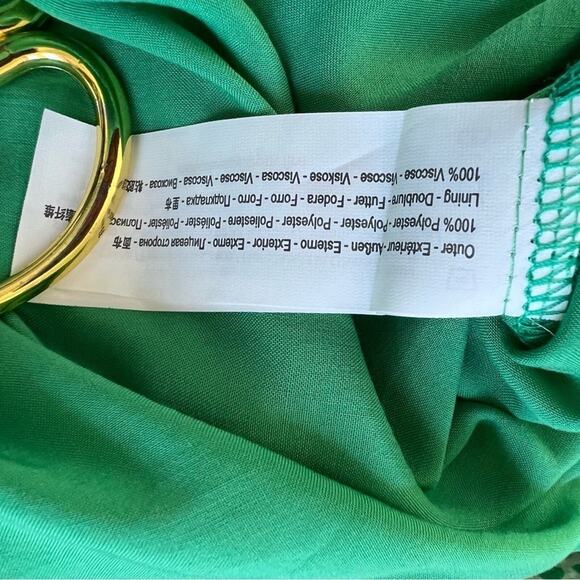 Traffic People Lily Green White Mini Dress Size XS - Picture 13 of 14